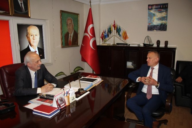 Mhp’den Trabzonlu Sanayicilerin Yeni Sanayi Sitesi Projesine Tam Destek