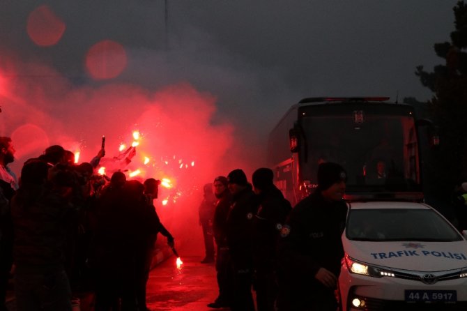 Beşiktaş’a Malatya’da Coşkulu Karşılama