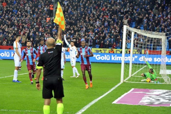 Spor Toto Süper Lig: Trabzonspor: 0 - Aytemiz Alanyaspor: 2 (Maç Sonucu)