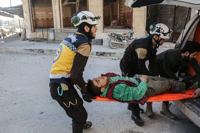 Rejim İdlib’e Yine Saldırdı: 5 Ölü, 10 Yaralı