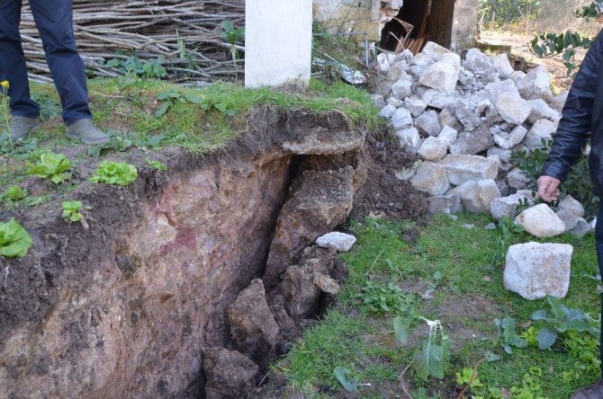 Ordu’da Heyelandan 7 Ev Boşaltıldı