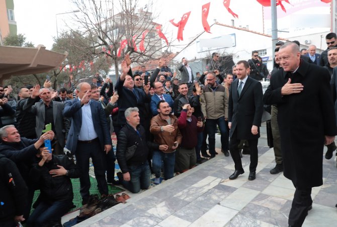Cumhurbaşkanı Erdoğan Cuma Namazını Muğla’da Kıldı