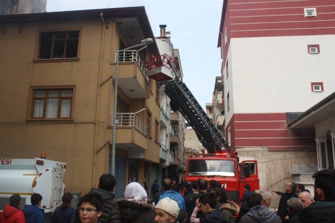 Giresun’da Çıkan Yangın Korkuttu