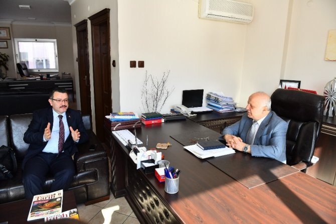 Başkan Genç, İş Adamlarıyla Görüştü