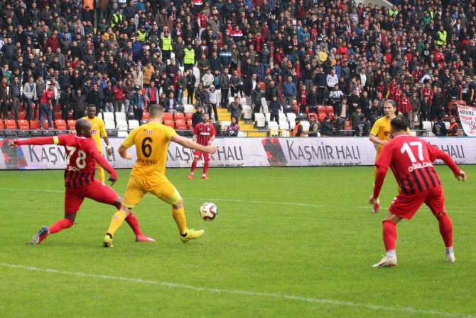 Gaziantep’te Gollü Beraberlik