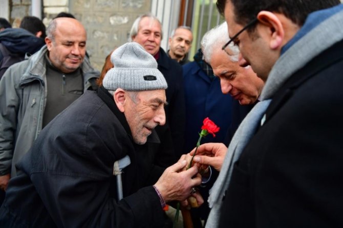 İmamoğlu Darülaceze’yi Ziyaret Etti