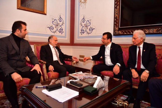 İmamoğlu Darülaceze’yi Ziyaret Etti