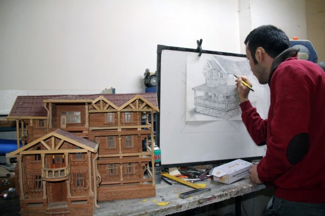 İşitme Engelli Oğlunun Çizdiği Hayalleri Gerçekleştiriyor
