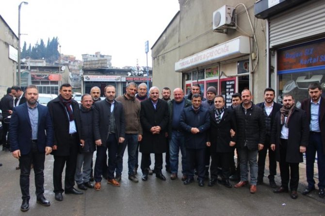 Trabzon Büyükşehir Belediye Başkan Adayı Zorluoğlu Değirmendere’yi Gezdi