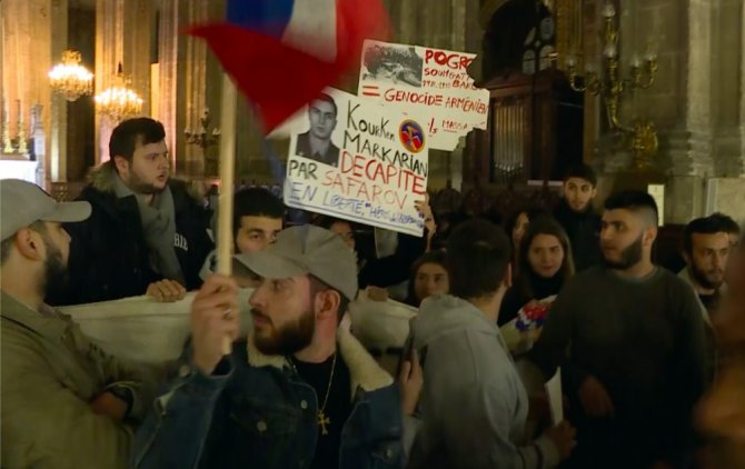 Paris’te Hocalı Katliamı Etkinliğine Çirkin Saldırı