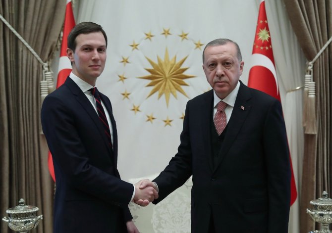 Erdoğan Kushner’i Kabul Etti.
