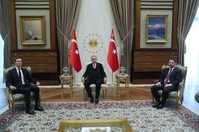 Erdoğan Kushner’i Kabul Etti.