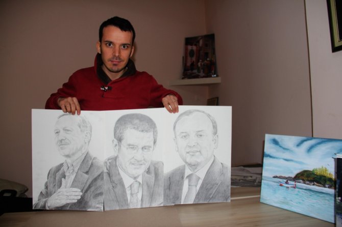 O Çiziyor, Babası Maketini Yapıyor