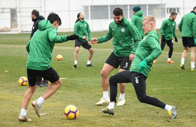 Atiker Konyaspor’da Göztepe Mesaisi Sürdü