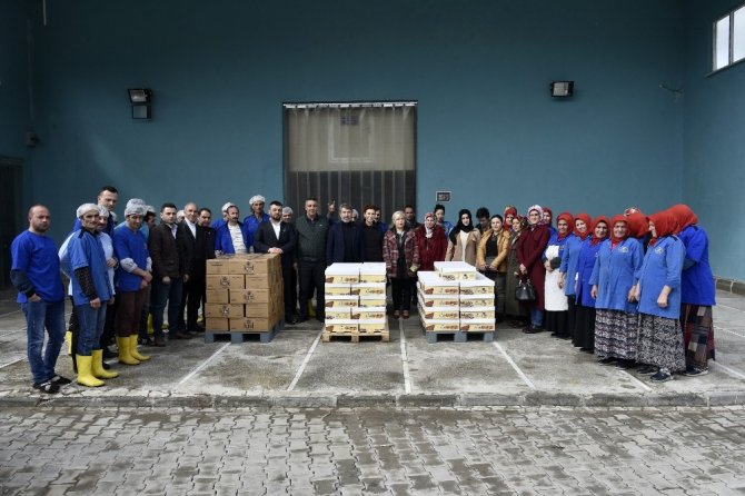 Mhp Gümüşhane Belediye Başkan Adayı Varan’dan Kınalı Kuzulara Pestil Ve Köme