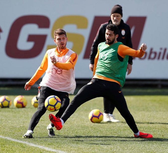 Galatasaray Taktik Çalıştı