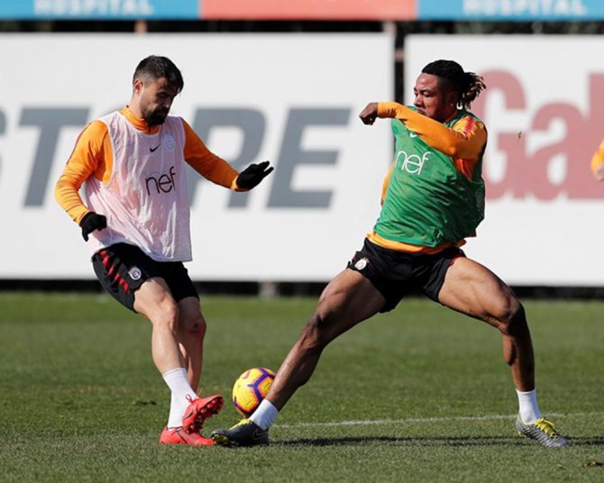 Galatasaray Taktik Çalıştı