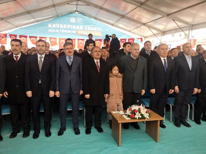 Binali Yıldırım Kavakpınar Cemevi’nin Açılışını Yaptı