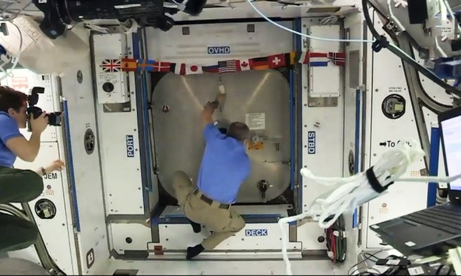 Spacex Uluslararası Uzay İstasyonuna Ulaştı