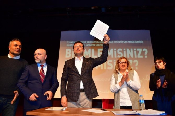 İmamoğlu Mahalle Birlikleri’yle Tahhütname İmzaladı