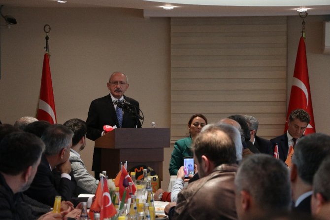 Kılıçdaroğlu Mersin’de Konuştu