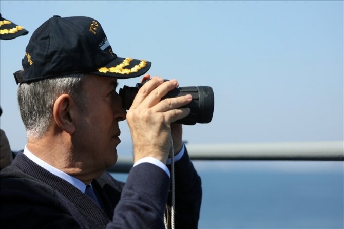 Hulusi Akar’dan Mavi Vatan Tatbikatı Açıklaması