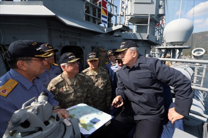 Hulusi Akar’dan Mavi Vatan Tatbikatı Açıklaması