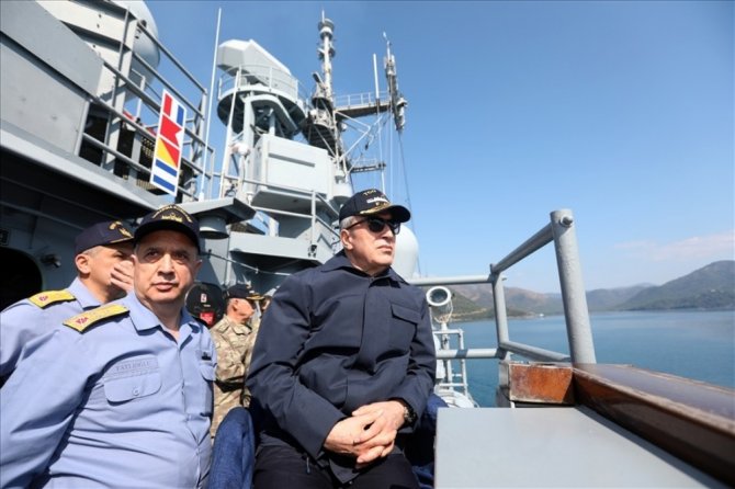 Hulusi Akar’dan Mavi Vatan Tatbikatı Açıklaması
