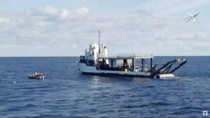 Spacex Dragon Dünyaya Döndü