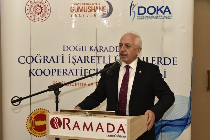 Gümüşhane’de ’Coğrafi İşaretli Ürünlerde Kooperatifçilik Stratejisi’ Toplantısı