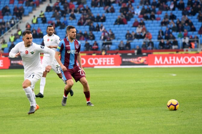 Trabzon’da İlk Yarıda Gol Yok