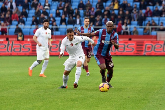 Trabzon’da İlk Yarıda Gol Yok