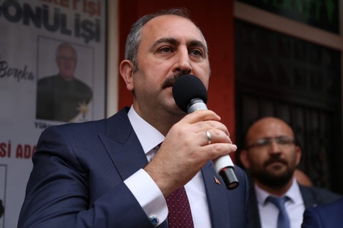Adalet Bakanı Abdülhamit Gül: “Millet İttifakı Fetö’nün Şişirdiği Balondur”