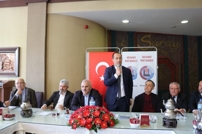Akçaabat Kent Konseyi İstişare Toplantısı Yapıldı