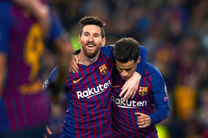 Barcelona Lyon’u Farklı Geçti