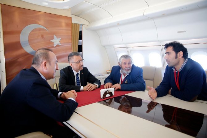 Fuat Oktay Ve Mevlüt Çavuşoğlu Tuyan Ailesine Geçmiş Olsun Dileklerini İletti