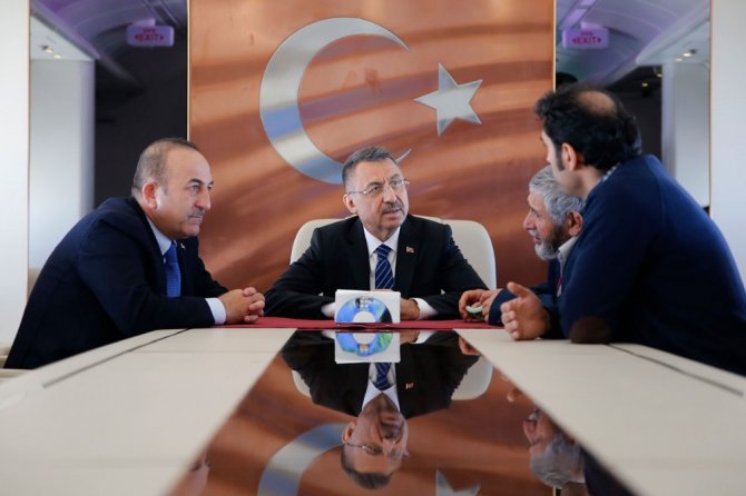 Fuat Oktay Ve Mevlüt Çavuşoğlu Tuyan Ailesine Geçmiş Olsun Dileklerini İletti