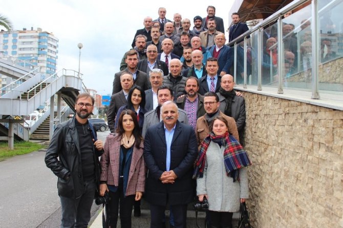 Ak Parti Trabzon Büyükşehir Belediye Başkan Adayı Zorluoğlu, Basın Mensuplarıyla Buluştu