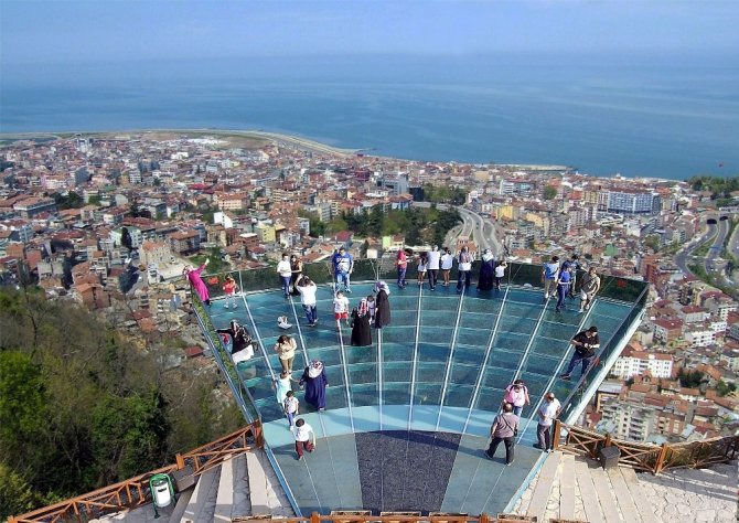 Trabzon Bu Teraslardan Seyredilecek