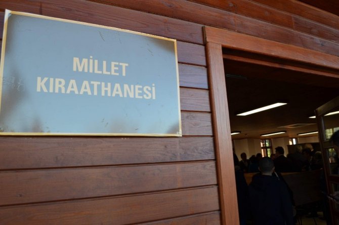 Trabzon’da Millet Kıraathanesi Düzenlenen Törenle Hizmete Açıldı