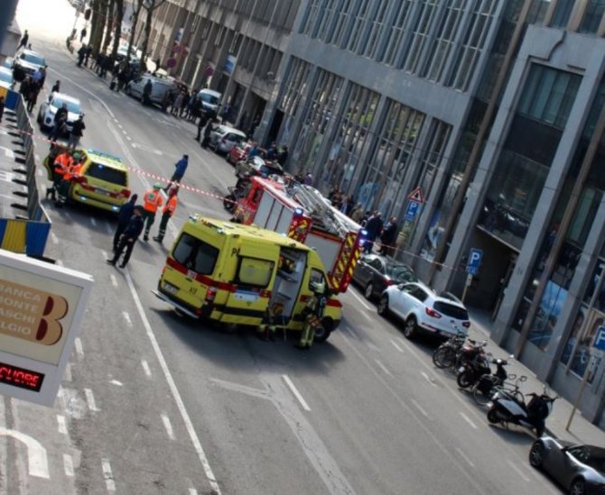 Brüksel’de Bomba Alarmı