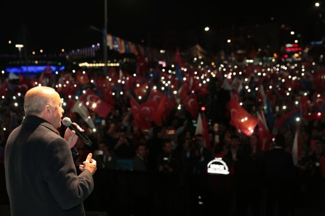 Cumhurbaşkanı Erdoğan: “Milletin Hayrına Hangi Hizmet Varsa Hepsini De Chp Yargıya Taşımış” 