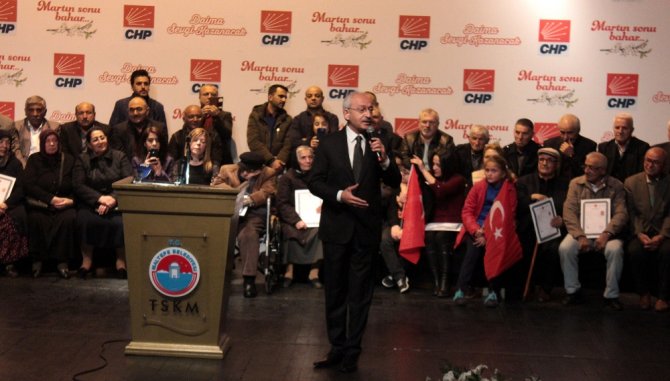 Chp Lideri Kılıçdaroğlu, Maltepe’de Tapu Dağıttı