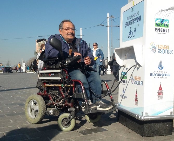 Taksim’de Engelliler Yine Mağdur, Üçüncü Kez Çaldılar