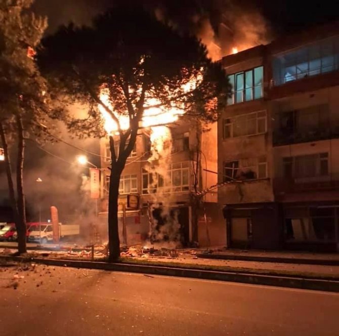 Espiye’de Çıkan Yangın Korkuttu