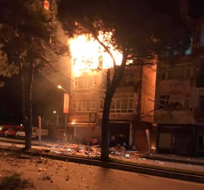 Espiye’de Çıkan Yangın Korkuttu