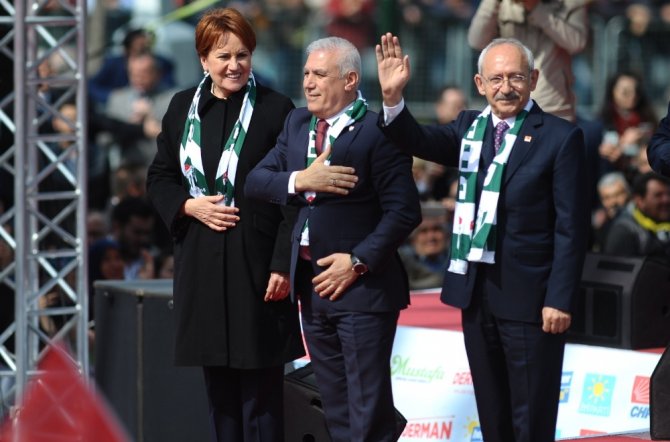 Bursa’da Kılıçdaroğlu Ve Akşener’den Ortak Miting