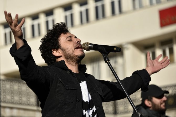 Gümüşhane’de Başkan Çimen’e Destek Konseri