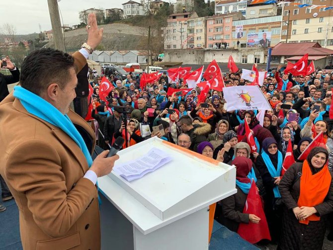 Piraziz Tarihinde Görülmemiş Miting