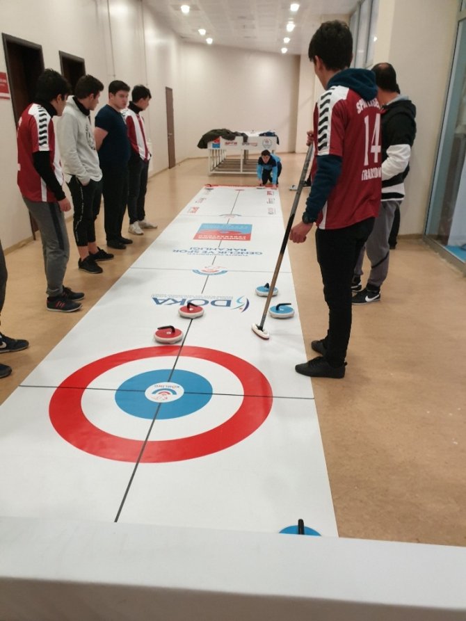 Trabzon’un İlk Curling Şampiyonları Oldular